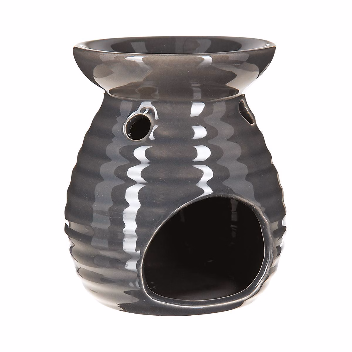 Brûle – parfum H12 cm, Gris- Atmosphera