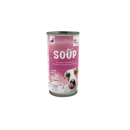 SOUPE POUR CHIEN BUBINATURE® - CANARD - 185G