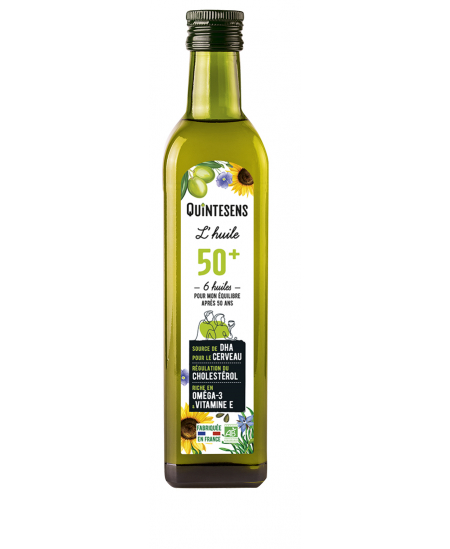 Quintesens - L'huile Bio des Seniors 50ans - 500 ml