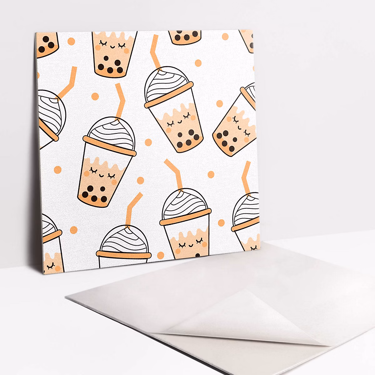 Carreaux vinyle Tulup 30 × 30 cm Cocktails de dessins animés 9 pcs