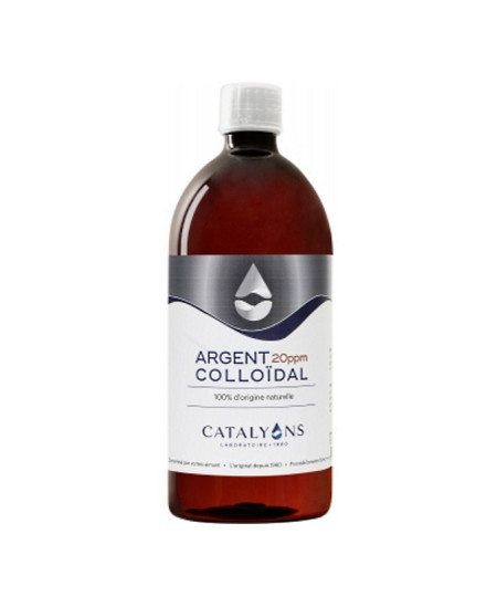 Catalyons - Argent Colloïdal 20 PPM 1 Litre