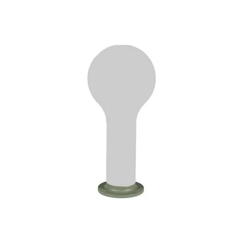 Pour embellir le jardin：Socle aimanté en aluminium Fermob pour lampe Aplö coloris vert cactus - Ø 8 cm