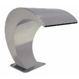 Cascade et lame d eau pour piscine en inox