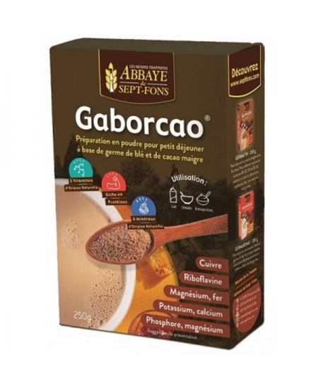 Abbaye de Sept Fons - Gabor Cao Petit déjeuner savoureux et nutritif - 250 gr