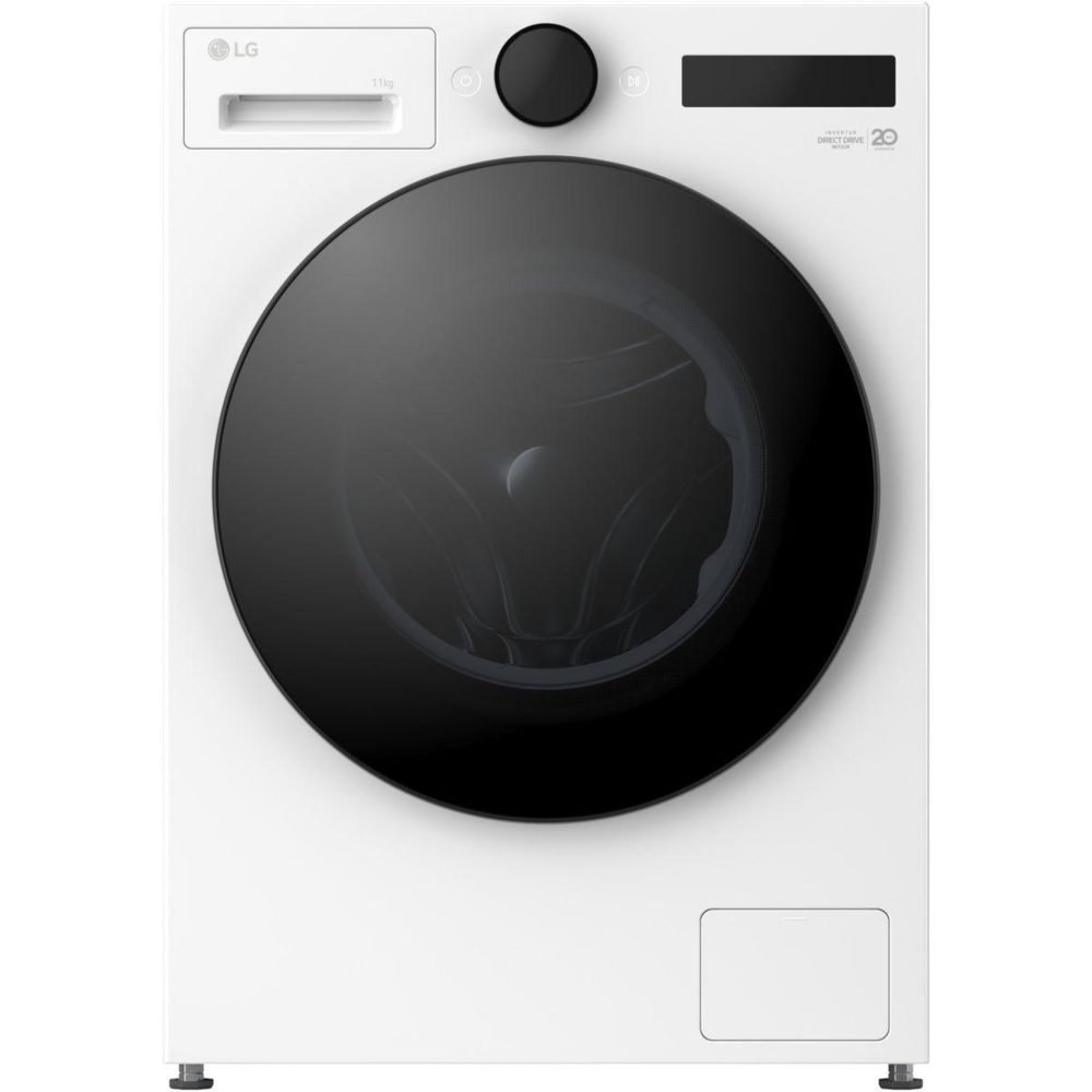 LG Lave linge hublot f14x76whst - 11 kg - 1400 tr/min - classe a - direct drive - connecté wifi