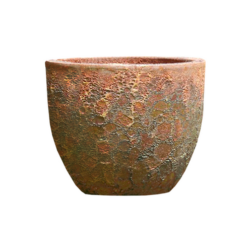POT EGG ROUGE - LEON - DECOLINES® - ∅29,5CM X H24,5CM