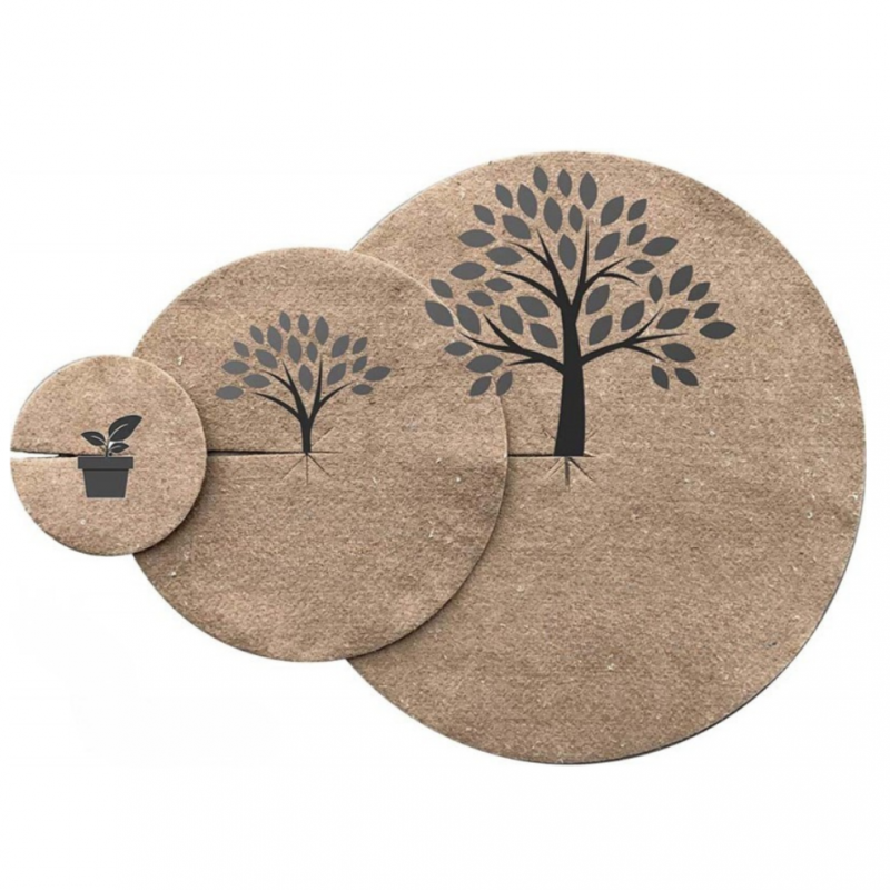 Disque de paillage pour pots 100% biodégradables - Thoredisc