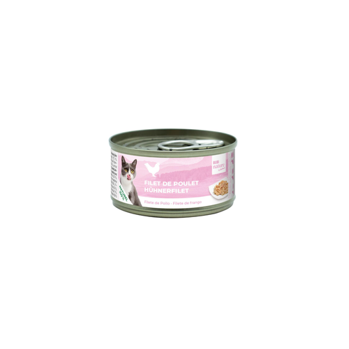 PÂTÉE POUR CHAT BUBI NATURE BUBIMEX® FILETS DE POULET - 70G