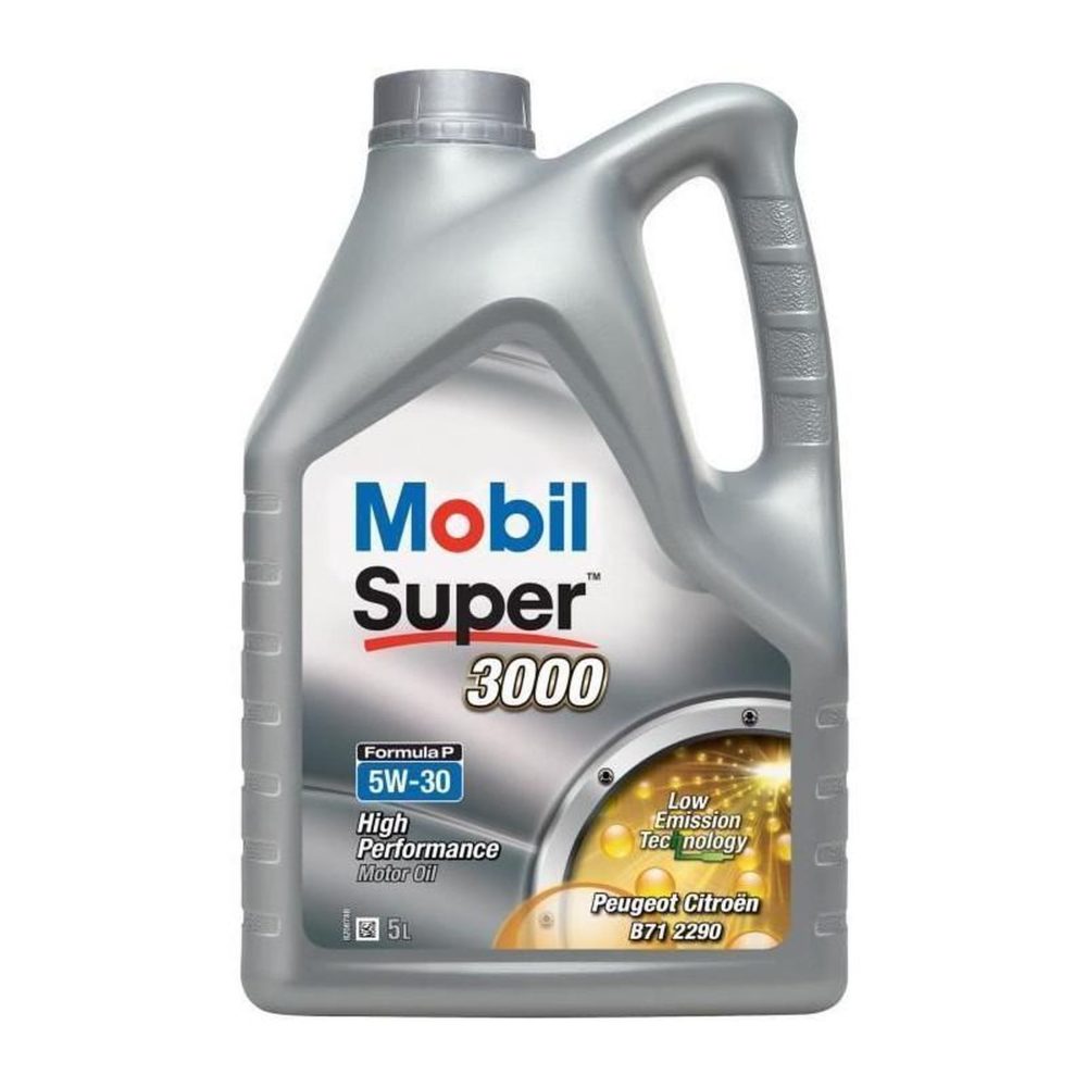 MOBIL MOBIL Super 3000 Formula-P 5W-30 bidon 5L Huile moteur haute performance