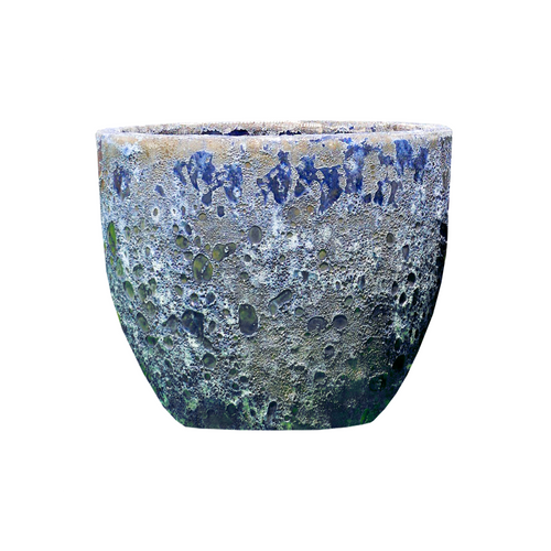 POT EGG BLEU - LEON - DECOLINES® - ∅22CM X H19CM