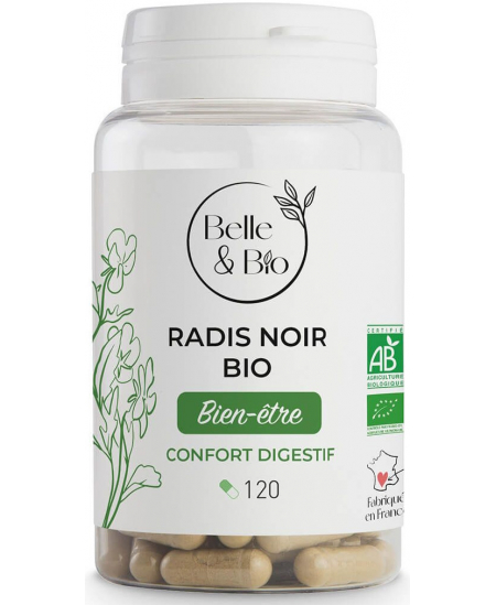 Belle et Bio - Radis noir bio - 120 gélules