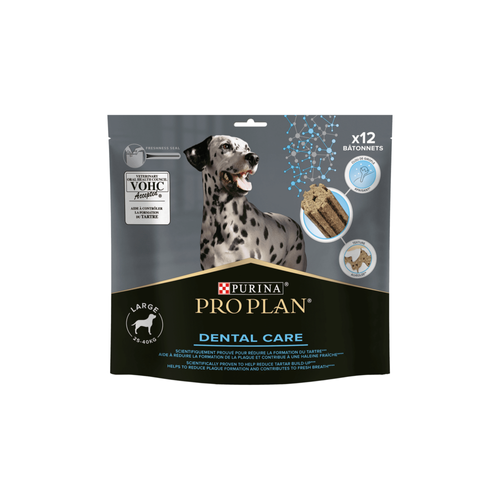 BÂTONNETS À MACHER POUR CHIEN PRO PLAN® - DENTAL CARE - LARGE - X12