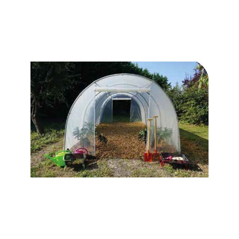 Serre 18m² – 3x6m – 2 portes zippées