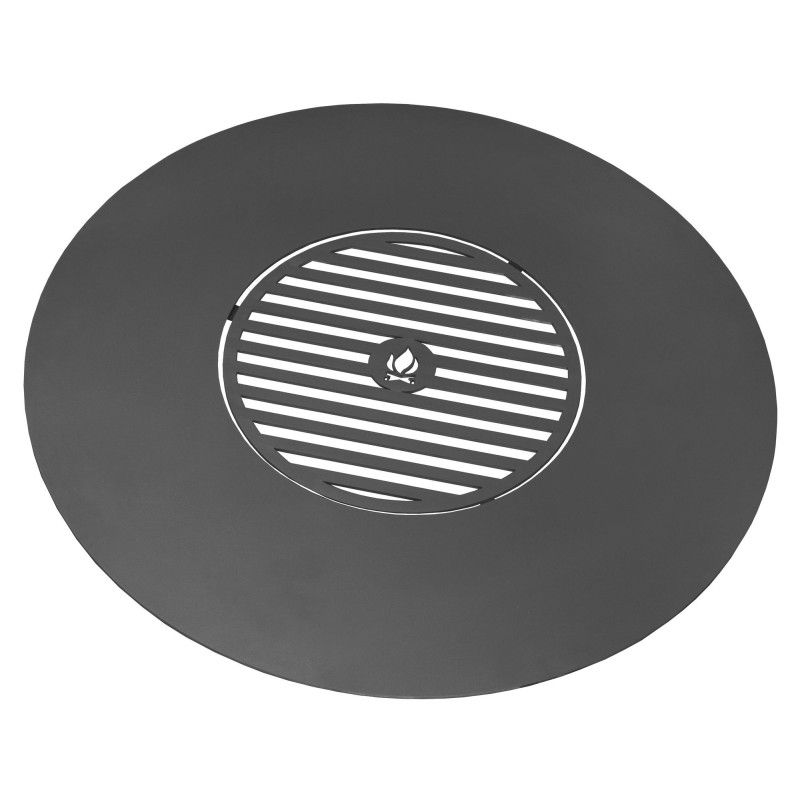 Plaque pour Brasero 102 cm avec une grille 47 cm - Réf 222306