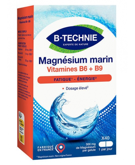Biotechnie - Magnesium Marin B6 Biotechnie - 100 gélules