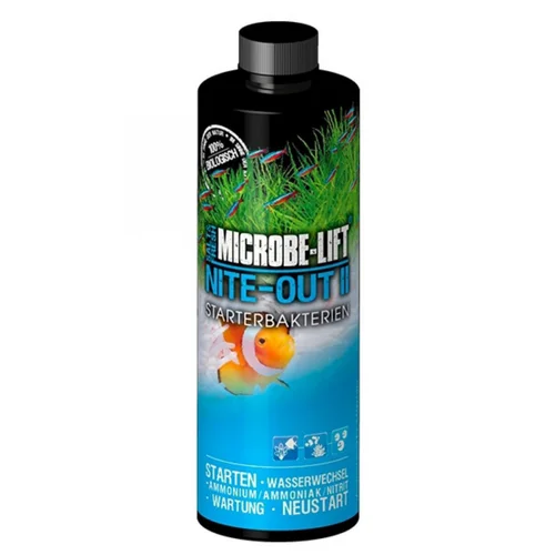 Jardin complet：Bactéries de démarrage microbe-lift nite-out II ARKA - contenance 473ml