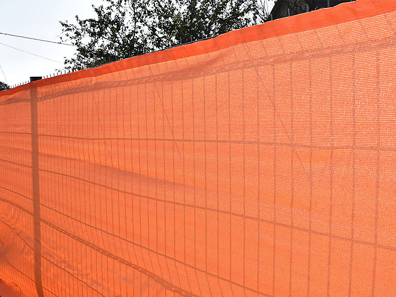 Brise – vue 90%, Orange, 185g/m², Boutonnières 2m x 5m Orange