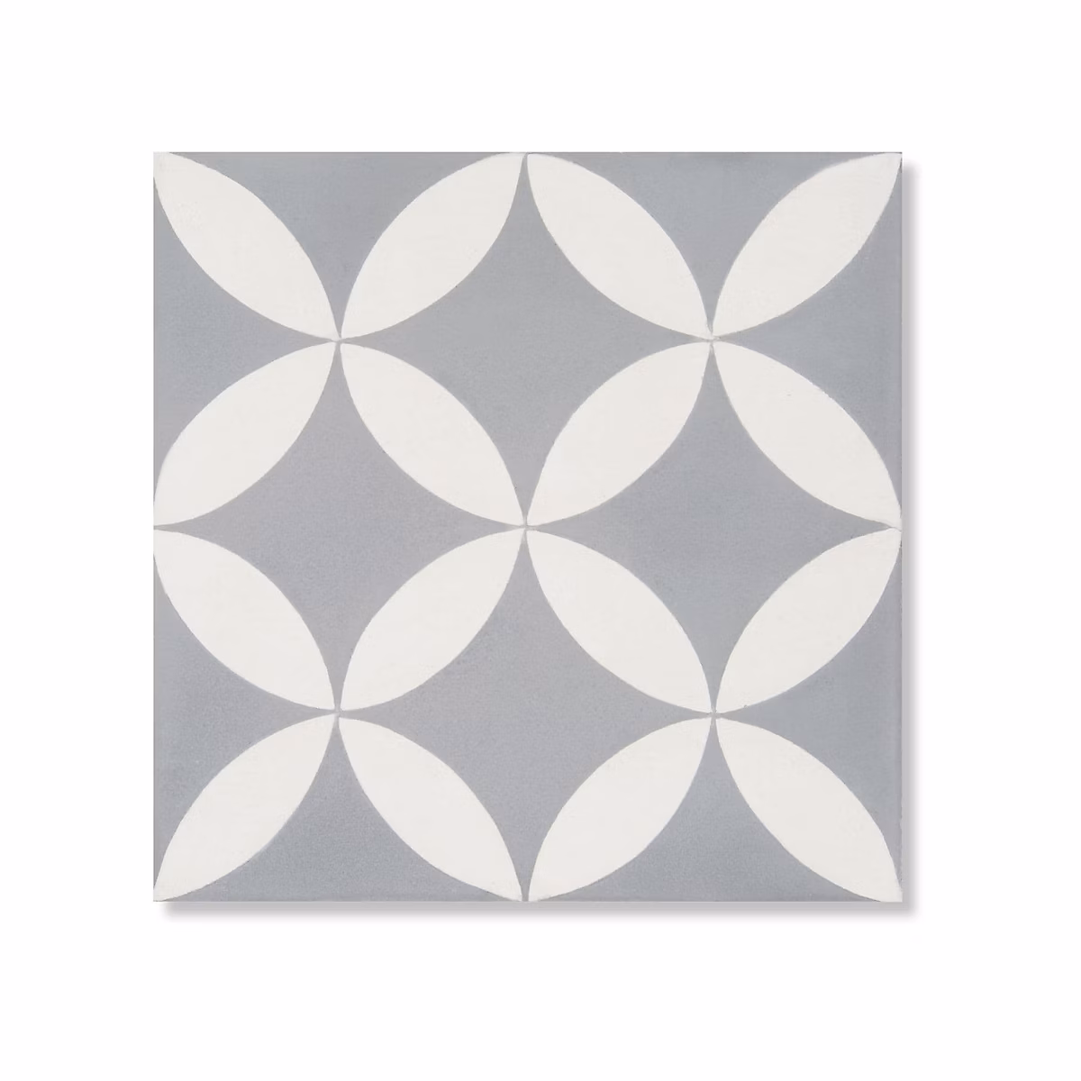 Carreau de ciment véritable Ozon 20 × 20 × 1 – 6 cm (lot de 0,48 m²), RO'MA NATURE