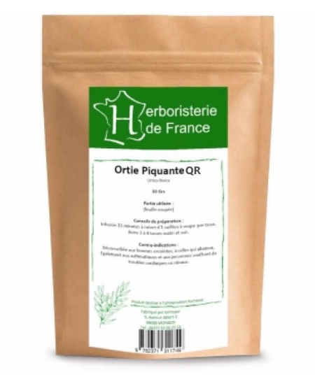 Ortie Piquante Feuille Bio 30gr Herboristerie de france