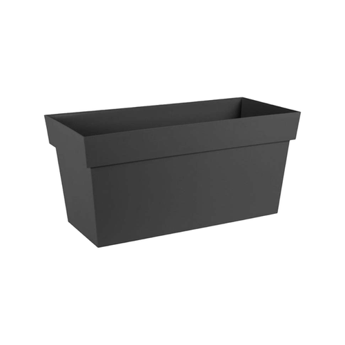 MURET À RÉSERVE D'EAU AVEC ROULETTES 80CM ANTHRACITE EDA® TOSCANE