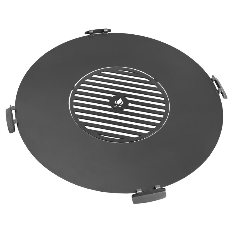 Plaque pour Brasero 82 cm avec une grille 37 cm et 4 poignées - Réf 222380