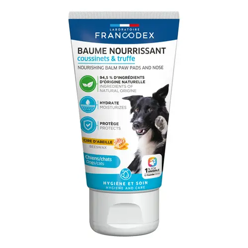 Jardin et plaisir：Baume coussinet et truffe pour chien et chat Francodex - 150 ml