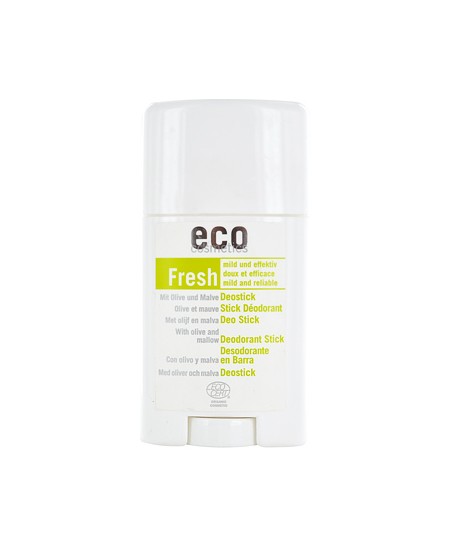 Eco Cosmetics - Stick déodorant doux Mauve et Feuilles d'Olivier - 50 ml