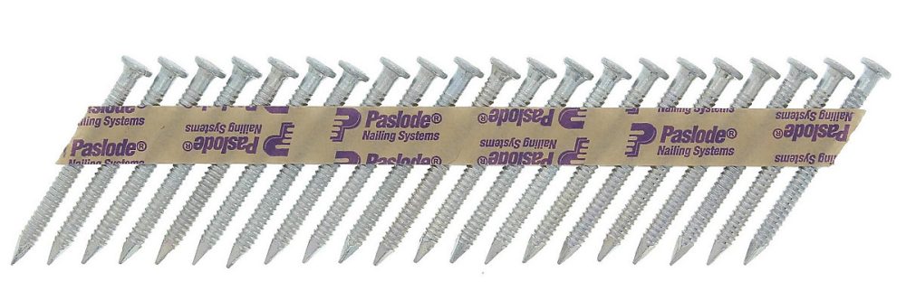 Clous crantés galvanisés Hard n'Safe 4 × 35mm pack 1250 – SPIT PASLODE, 141186