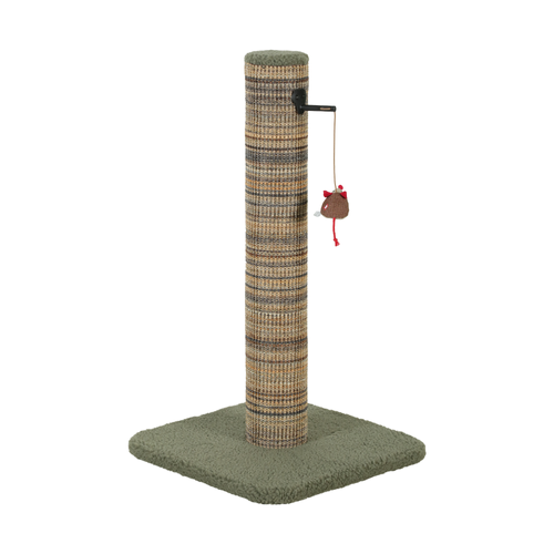 POTEAU À GRIFFER POUR CHAT 'BORÉAL' ZOLUX® - VERT - H 70CM