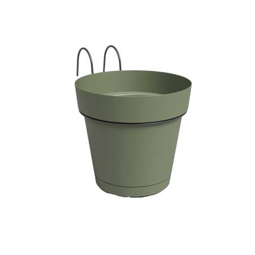 POT CAPRI BALCONY KIT - FRÊNE VERT - 4L - ARTEVASI®