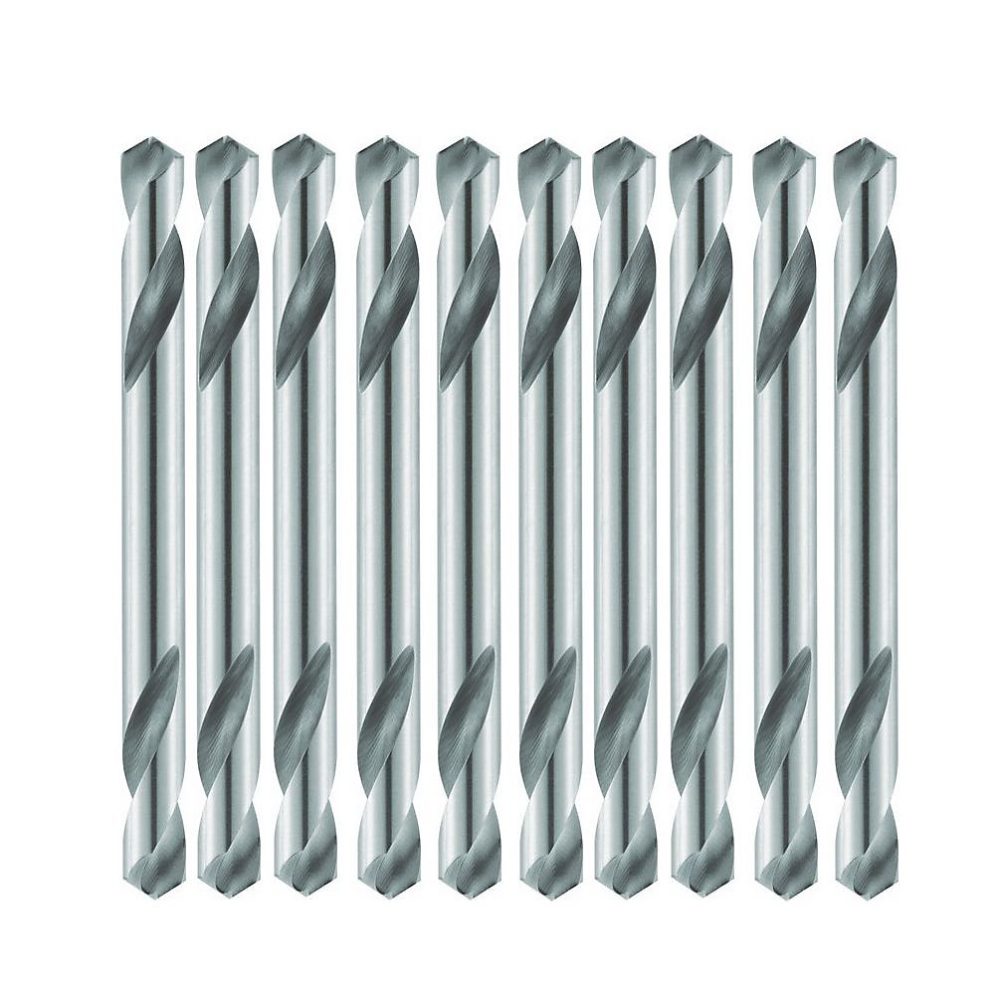 10 Forets à Riveter HSS Double Coupe – Spécial Carrosserie, 118 D. 4.1 x Lt. 55 x Lu. 17 x Q. 4.1 mm x Z2, Diamwood
