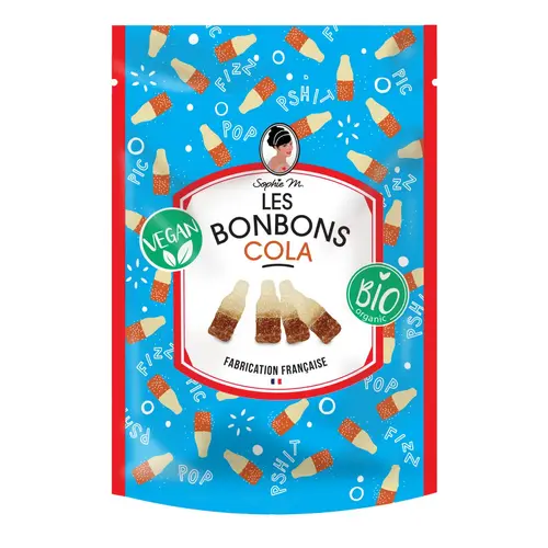 Pratique au jardin：Bonbons bio cola Sophie M - 80 g