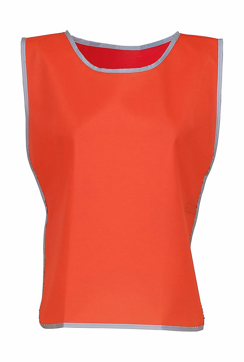 Chasuble de sécurité – réfléchissant, HVJ259, rouge, taille:2XL/3XL