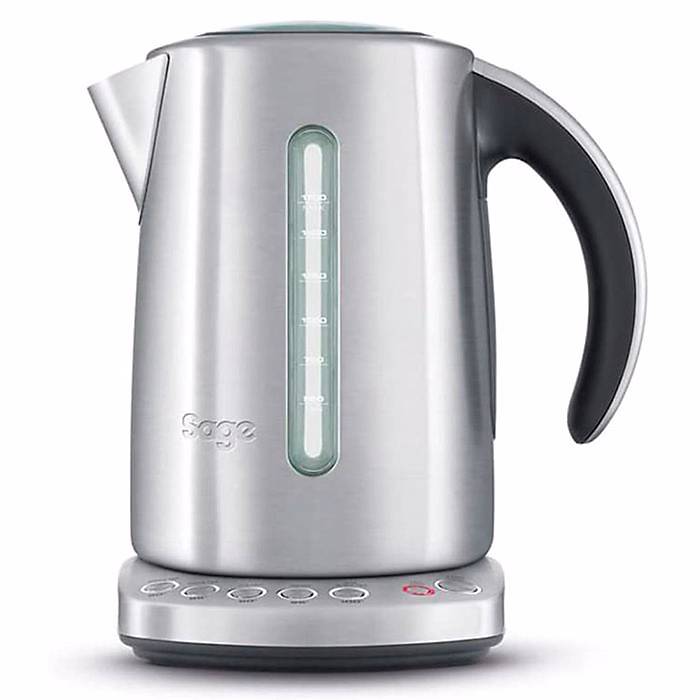 Bouilloire – DIS Appliances, Fonction maintien au chaud, 1, 7L, Inox brossé, Anti-calcaire
