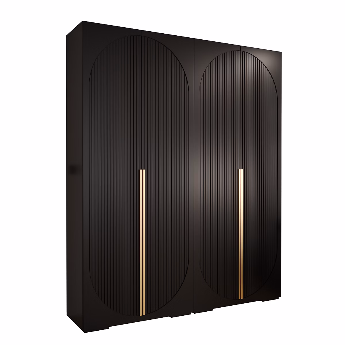 Armoire Manhattan Ryfel 5 a portes battantes H. 236 | 7 x L. 200 x P. 47 – 4 portes