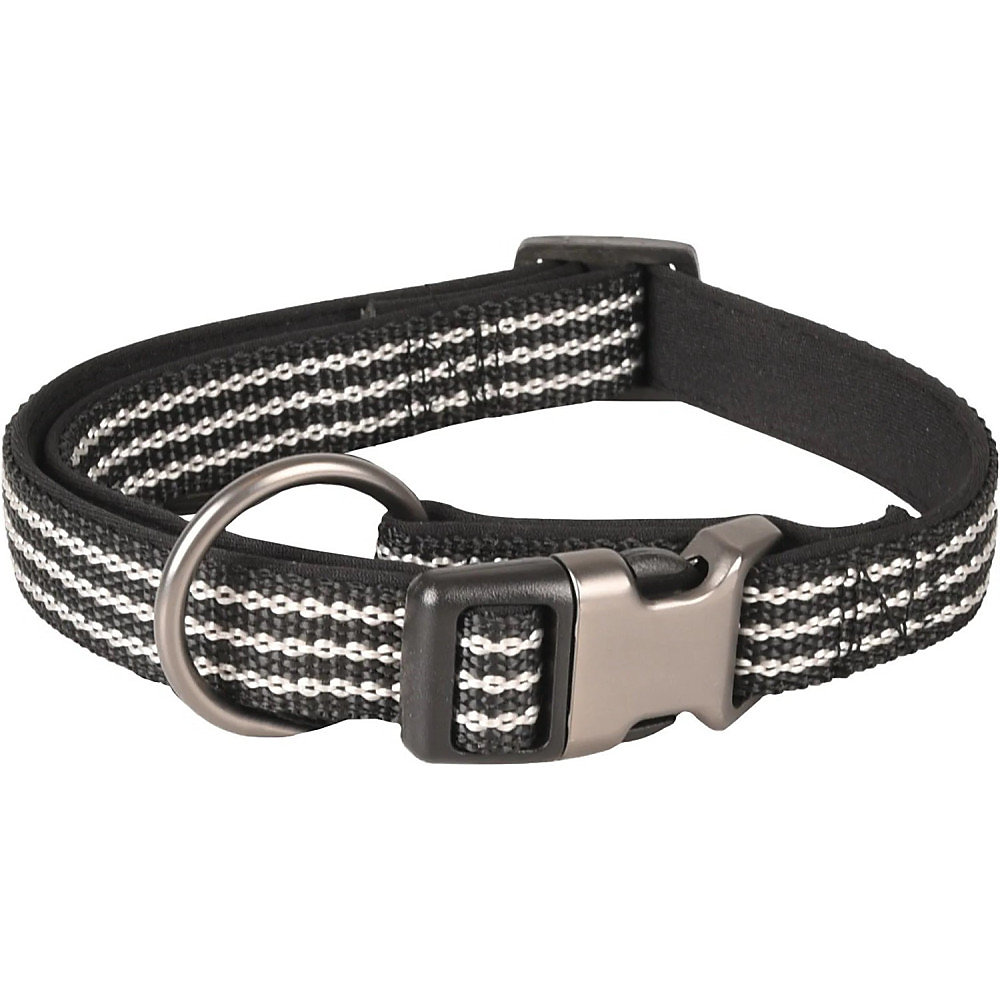Chat – Collier Jannu noir réglable de 40 à 55 cm 20 mm taille L pour chien