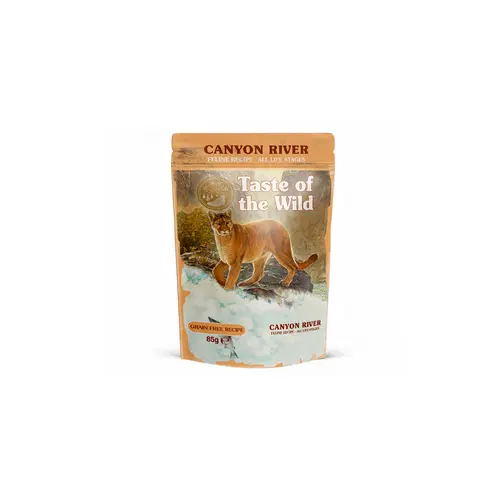 Solution extérieur：Pâtée pour chat à la truite Taste of the Wild Canyon River - 85 g