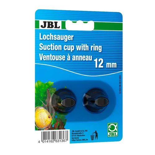 Tendance au jardin：Ventouses de fixation pour un thermomètre d'aquarium ou de terrarium en caoutchouc coloris noir JBL – x 2