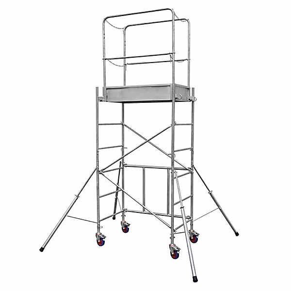 Echafaudage roulant acier : Hauteur de travail maximale de 3.80m – 12539