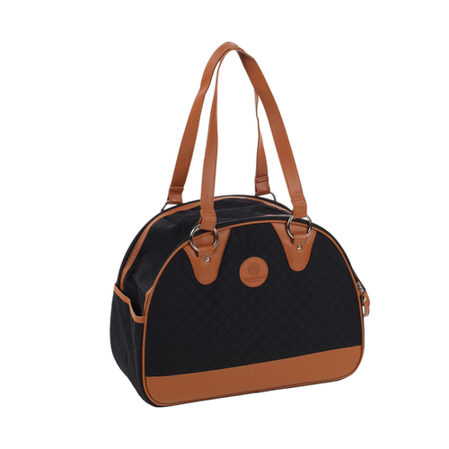 SAC DE TRANSPORT POUR CHIEN 'PADDIE' FLAMINGO® - NOIR - 41x19x30CM