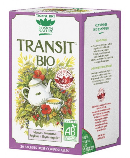 Romon Nature - Tisane Transit bio 20 sachets