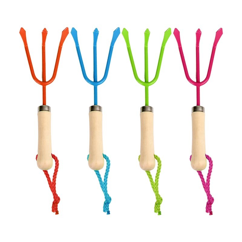 Petit râteau enfant - 4 coloris pour jardiner