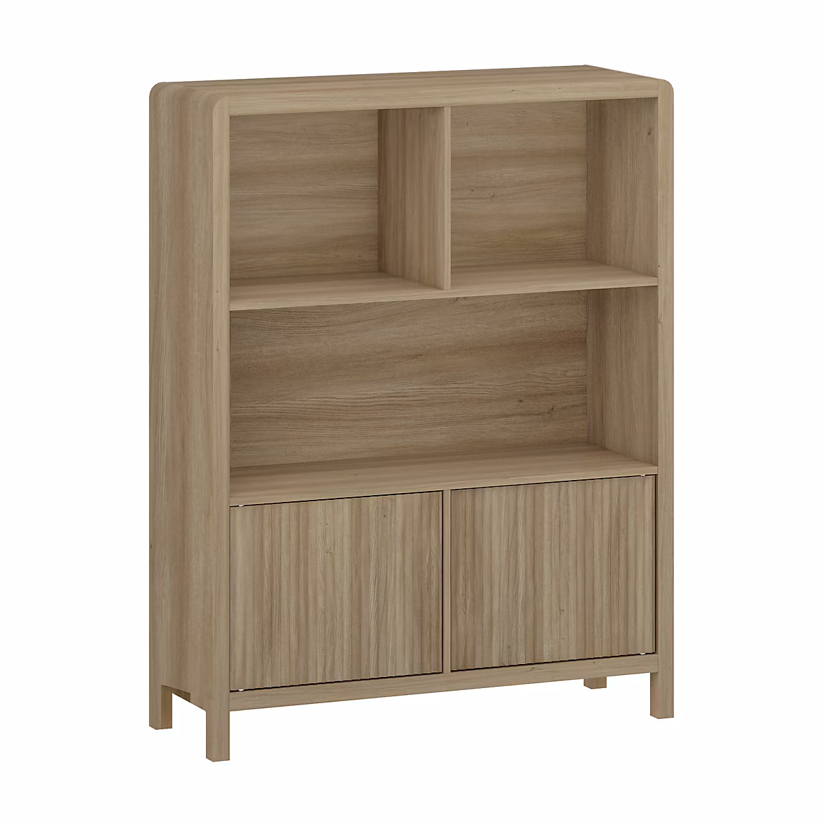 Commode Lukkodso 103 × 80 × 28 cm effet chêne – rustique en.casa
