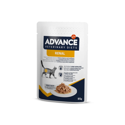 ALIMENT HUMIDE CHAT ADVANCE® 'VETERINARY DIETS' - RENAL - 85G