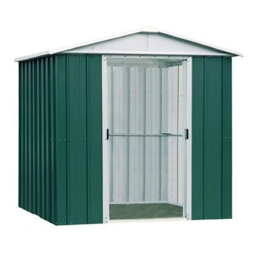 Pour l’univers du jardin：Abri de jardin métal sans plancher coloris vert sapin Yardmaster Trigano - 4,4 m²