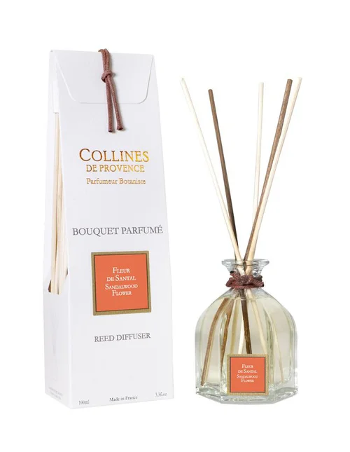 Les indispensables du jardin：Bouquet parfumé Collines de Provence Fleur de Santal - 100 ml