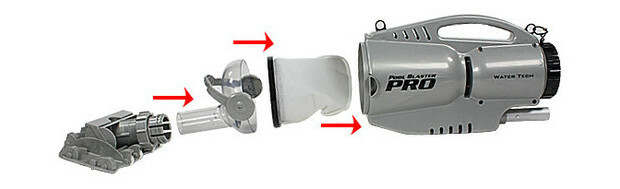 Pool Blaster Pro - Aspirateur pour spas et piscines hors-sol