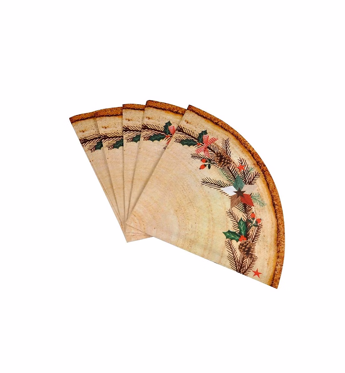 20 serviettes en papier Coeur de bois – Réf. GWWXRYARA7469621248