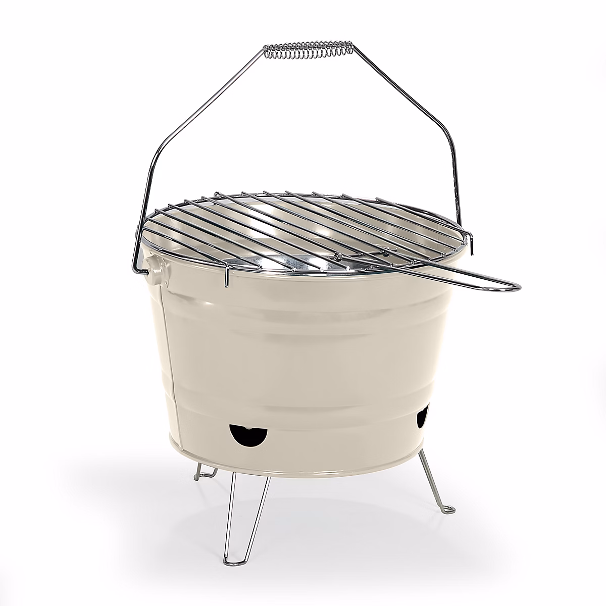 Barbecue à charbon 27cm crème Livoo DOC327C – Réf. DZJTLSAJR2798795872