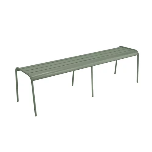 Confort dehors：Banc de jardin 3 à 4 places coloris cactus Monceau Fermob - 160 cm